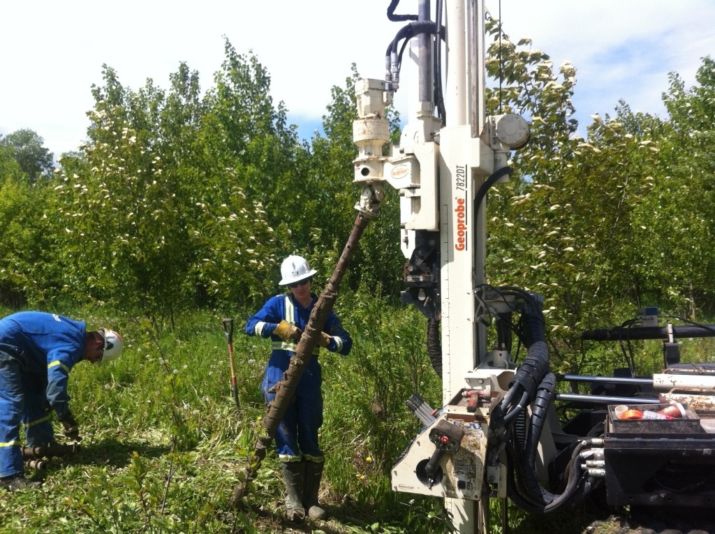 Geoprobe Soil Sampling 1 Drilling 1