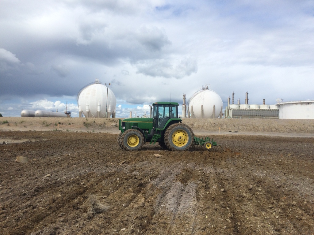Tractor Soil Remediation Whitecourt